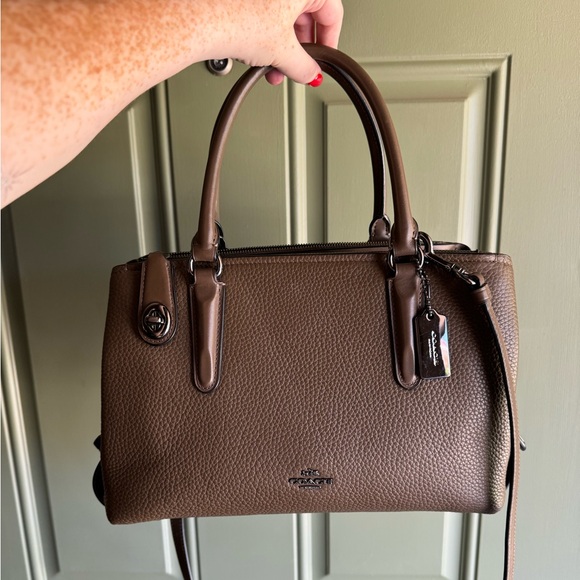 Coach Brooklyn Carryall 28 Crossbody Bag - Picture 1 of 11